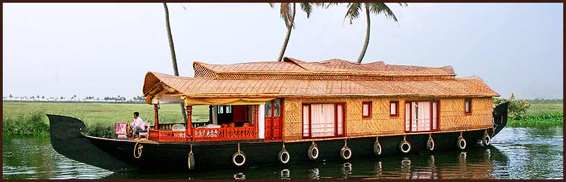 Kerala Houseboat, Houseboats Kerala, Alleppey Backwater, Luxury houseboat cruise tours